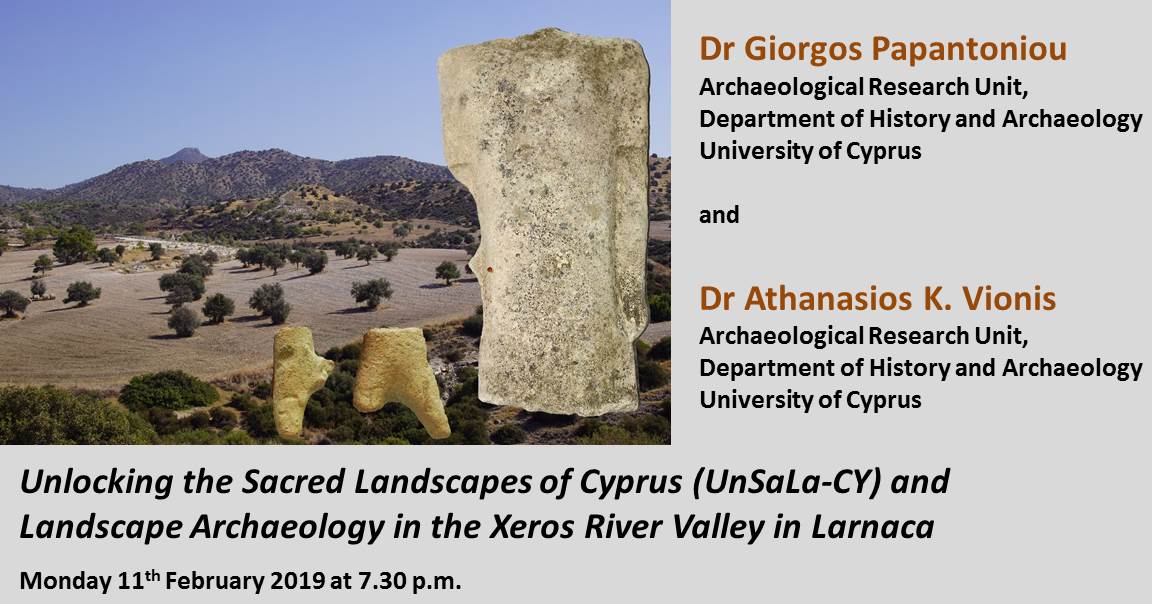 Unlocking the Sacred Landscapes of Cyprus (UnSaLa-CY) and Landscape Archaeology in the Xeros River Valley in Larnaca